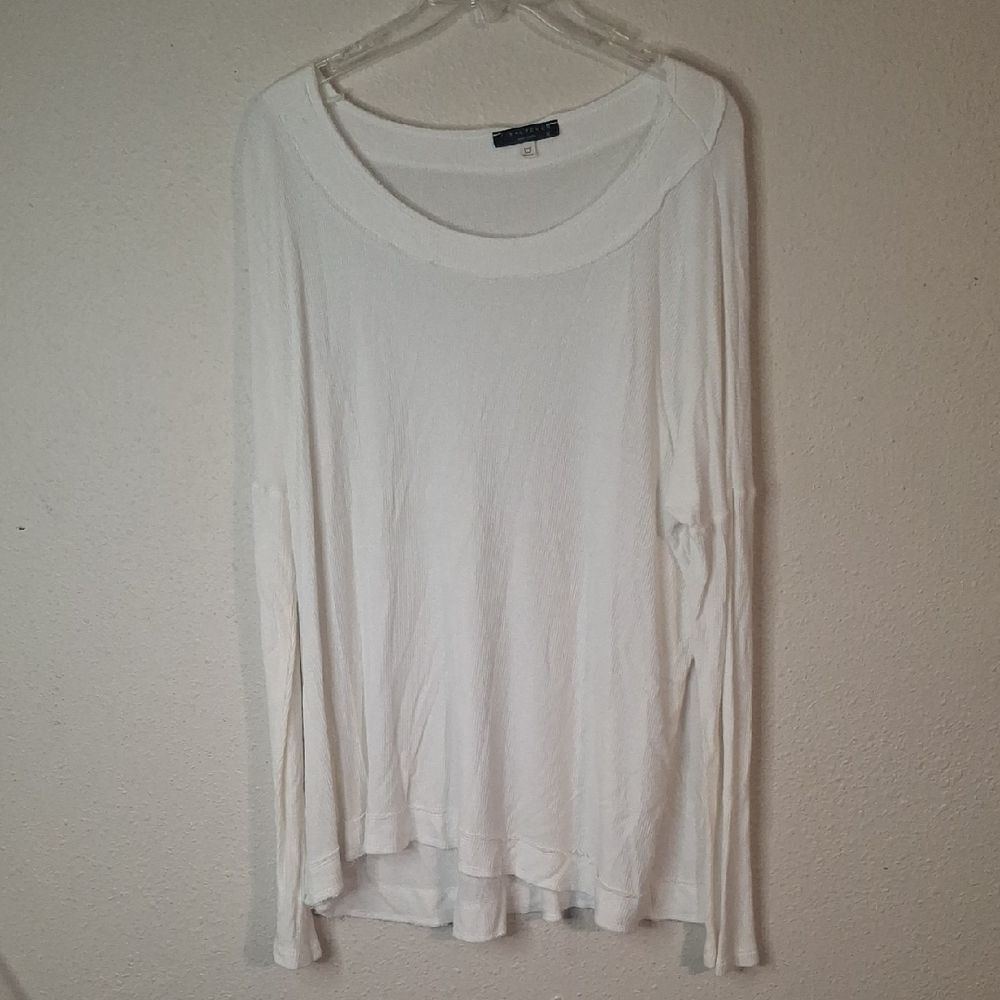 Final Touch Classic White Long Sleeve size large